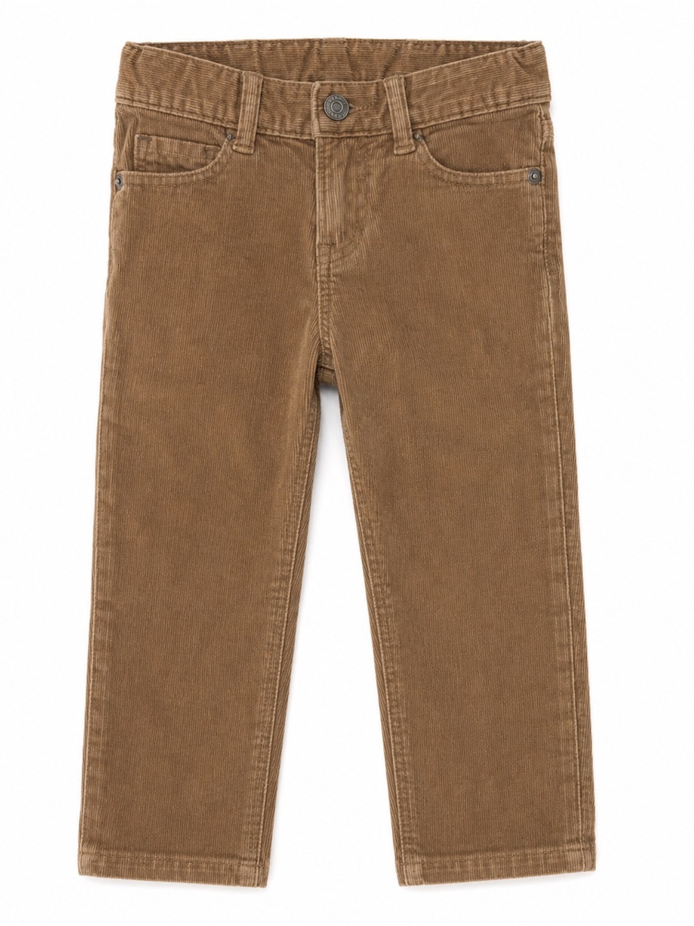 GAP Kids Tan Corduroy Slim Fit Pants Toddler Size 3 Years Brown Corduroy